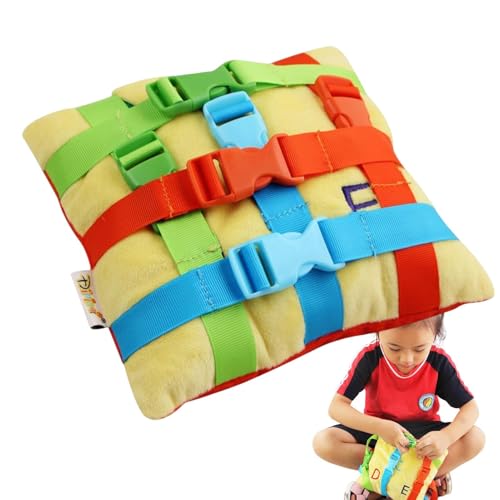 Fukamou Schnalle Kissen Spielzeug, Kleinkind Schnalle Puppe, Activity Learning Feinmotorik Reisespielzeug Mit Schnalle Für Mädchen -Kinder Fukamou Schnalle Kissen Spielzeug, Kleinkind Schnalle Puppe, Activity Learning Feinmotorik Reisespielzeug Mit Schnalle Für Mädchen -Kinder von Fukamou