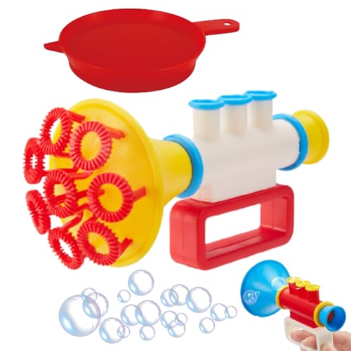 Fukamou Trompetenblasenbläser, Trompetenblasenmacher Badespielzeug | Hochleistungs-Gebläsespielzeug - Tragbare -Maschinen-Blasenmaschine Mit Kontinuierlichem Strom, Lustiges Fukamou Trompetenblasenbläser, Trompetenblasenmacher Badespielzeug | Hochleistungs-Gebläsespielzeug - Tragbare -Maschinen-Blasenmaschine Mit Kontinuierlichem Strom, Lustiges von Fukamou