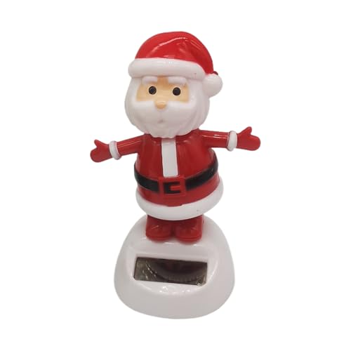 Fukamou Weihnachts-Solar-Tanzfigur,Weihnachts-Solar-Tanzspielzeug | Tanzende Dekoration Für Das Armaturenbrett | Kreative Solar- Tanzfiguren, Spielzeug, Auto-Armaturenbrett, Schüttelnde von Fukamou