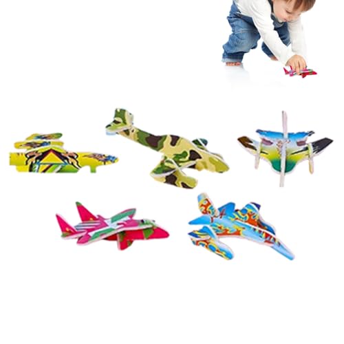 3D-Tierpuzzle für Erwachsene, 3D-Tierpuzzle für Kinder, Flugzeugmodell-Puzzle 10 Teile, DIY 3D-Puzzle-Set, Denksportaufgaben, pädagogisches -Spielzeug für Erwachsene und Kinder von Fulenyi