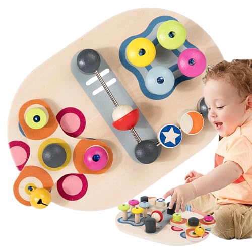 Aktivitätsbrett, Sensorisches Brett, sensorisches Lernspielzeug für pädagogisches Lernen, pädagogisches Spielzeug zur Verbesserung der Feinmotorik für Kinder, Mädchen und Jungen von Fulenyi
