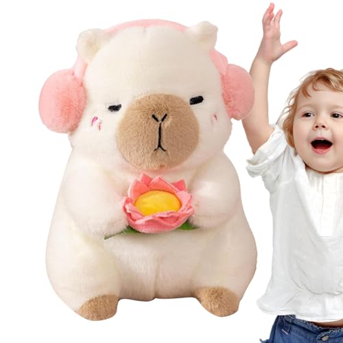 Capibara-Plüschtier, Capibara-Plüschtier – niedliches Karpinchen-Plüschtier | Köder 25 cm / 9,8 Zoll mit Lotus-Plüschpuppe, Plüsch und lustiges Plüschtier für Zimmer Capibara-Plüschtier, Capibara-Plüschtier – niedliches Karpinchen-Plüschtier | Köder 25 cm / 9,8 Zoll mit Lotus-Plüschpuppe, Plüsch und lustiges Plüschtier für Zimmer von Fulenyi
