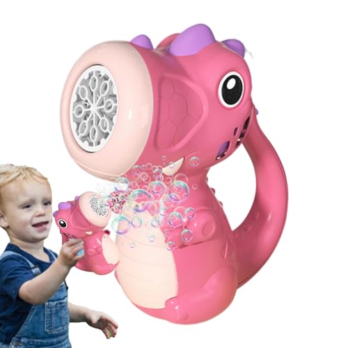 Dinosaurier-Blasenmaschine, automatisches Dinosaurier-Blasenmacher-Spielzeug - Dinosaurier-Blasenmacher-Spielzeug für Kinder mit Licht und Musik | Sommerliches Outdoor-Spielzeug für Kinder mit von Fulenyi