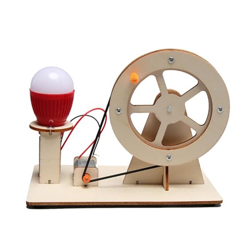 Elektrizitäts-Spielzeug, mit Handkurbel, Wissenschafts-Set, Generator-Spielzeug, Stromerzeuger, Lernprojekte, Physik-Experiment, Spaß von Fulenyi