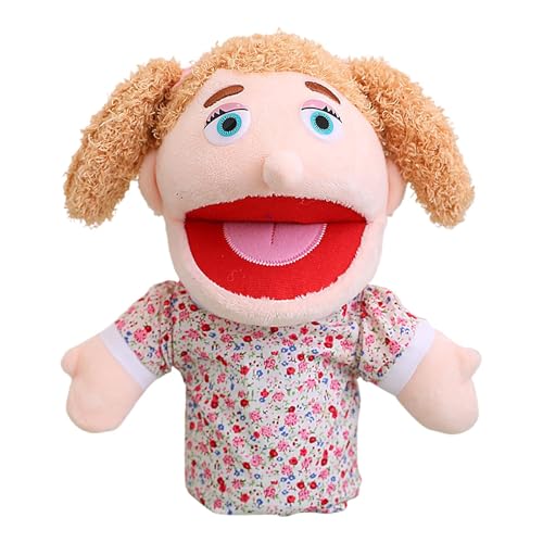Familienpuppen für Kinder, Puppen für Familienmitglieder, Simulationsspiel | Plüschpuppe zum Geschichtenerzählen, Puppe für Theateraufführungen mit Mund Familienpuppen für Kinder, Puppen für Familienmitglieder, Simulationsspiel | Plüschpuppe zum Geschichtenerzählen, Puppe für Theateraufführungen mit Mund von Fulenyi