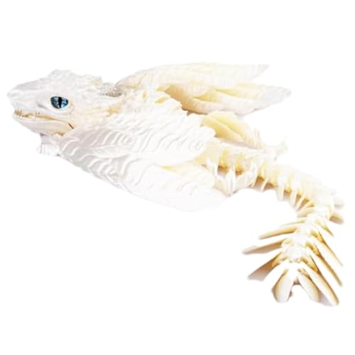 Fidget Drachenspielzeug, bedruckt, flexibler Drache, fliegender Drache mit beweglichen Federn, bewegliche Sammlerfigur, Spielzeug von Fulenyi