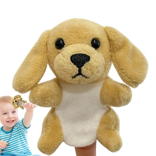Fingerpuppen, Tierpuppen, Bauernhoftiere, niedliche Plüschpuppen, Bauernhoftiere, Fingerpuppen-Spielzeug für Kleinkinder, Lern- und Lernspielzeug von Fulenyi