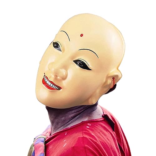 Fulenyi Abdeckung des Mönchs | Scary Tang Monk Face Cover für Cosplay, Halloween Tang Monk Party Maskerade Requisiten für Halloween Cosplay Mardi Fulenyi Abdeckung des Mönchs | Scary Tang Monk Face Cover für Cosplay, Halloween Tang Monk Party Maskerade Requisiten für Halloween Cosplay Mardi von Fulenyi