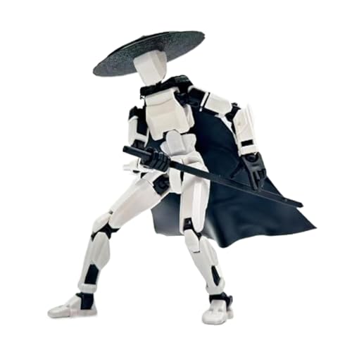 Fulenyi Actionfigur von Roboter, bedruckt, Actionfigur, mit mehreren Gelenken, bewegliche Figur, lustige Figur, Modell des Schreibtisch-Roboters Fulenyi Actionfigur von Roboter, bedruckt, Actionfigur, mit mehreren Gelenken, bewegliche Figur, lustige Figur, Modell des Schreibtisch-Roboters von Fulenyi