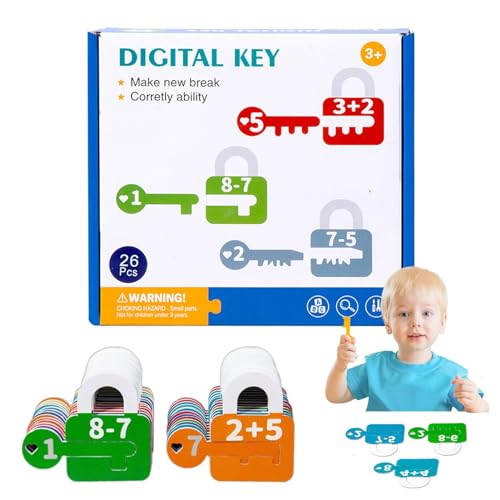 Fulenyi Alphabetisches Korrespondenzset, Lernschlösser für Kinder mit Schlüsseln - Kombinationsset aus Schlüsseln und Schlössern zur Erkennung von Holzbuchstaben | Fulenyi Alphabetisches Korrespondenzset, Lernschlösser für Kinder mit Schlüsseln - Kombinationsset aus Schlüsseln und Schlössern zur Erkennung von Holzbuchstaben | von Fulenyi
