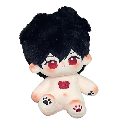 Fulenyi Anime-Plüschpuppe, Anime-Puppe, Anime-Plüschtier, niedliches Cartoon-Fell, 20 cm, nackte Anime-Plüschpuppe, Plüschpuppe für alle von Fulenyi