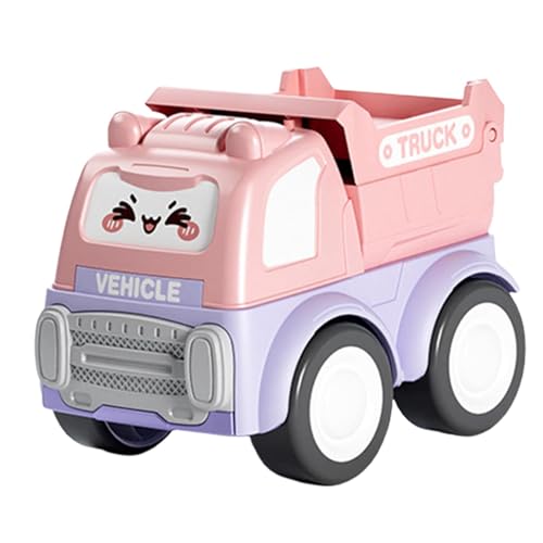 Autos zum Zurückziehen, Autos zum Zurückziehen für Kleinkinder, pädagogische Bulldozer | kleine Bagger mit Kran und Ladegerät für Hinterradantrieb, Belohnungen von Fulenyi
