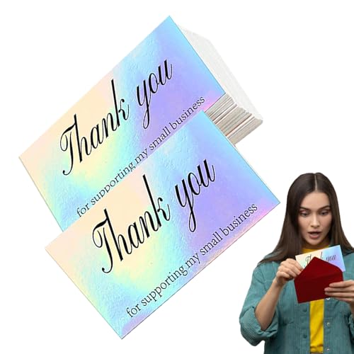 Fulenyi Graduierungskarten, reflektierendes Kartonpapier | bunte Dankeskarten, 50 Stück – Graduierungskarten aus langlebigem holografischem Karton mit weißer Rückseite ohne Fulenyi Graduierungskarten, reflektierendes Kartonpapier | bunte Dankeskarten, 50 Stück – Graduierungskarten aus langlebigem holografischem Karton mit weißer Rückseite ohne von Fulenyi