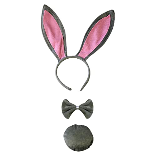 Haarreif mit Ohren, Haarreif mit Ohren aus Plüsch, Osterhasenohren, niedliche Mützen mit Ohren für Osterpartygeschenke, Zubehör für Haarreif mit Ohren, Haarreif mit Ohren aus Plüsch, Osterhasenohren, niedliche Mützen mit Ohren für Osterpartygeschenke, Zubehör für von Fulenyi