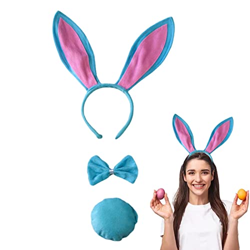 Haarreif mit Osterohren, Haarreif mit Plüschohren, Osterhasenohren, niedliche Mützen mit Ohren für Osterpartygeschenke, Zubehör Haarreif mit Osterohren, Haarreif mit Plüschohren, Osterhasenohren, niedliche Mützen mit Ohren für Osterpartygeschenke, Zubehör von Fulenyi