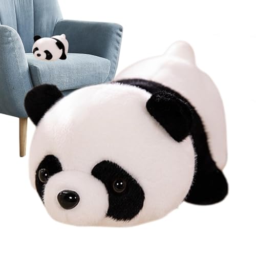 Fulenyi Panda-Plüschtier, Panda-Plüschtier, kreativ, wendbar, von Pandabär zu Schnecken, 33,4 cm (13,4 Zoll), neuartiges Kinderspielzeug, Kuschelkissen, Wohnzimmer von Fulenyi