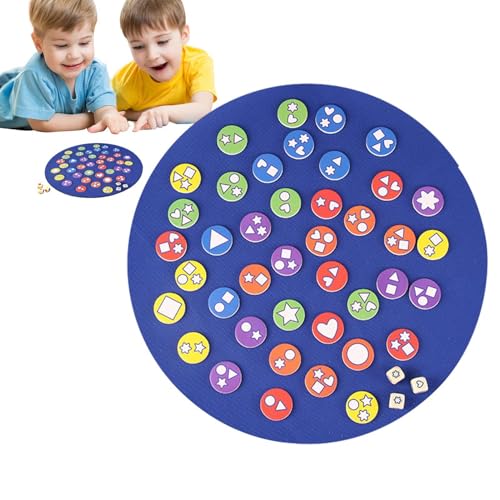 Fulenyi Passendes Spielzeug, Formen-Set, Erinnerungsspielzeug, Formenspielzeug, Lernspielzeug, sensorisches Lernspielzeug, in Bonbonform von Fulenyi