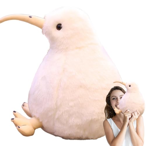 Fulenyi Pelzige Plüschpuppe, niedliche Vogelpuppe, niedlicher Vogel aus Plüsch, Plüschvogel, flauschige Plüschtierpuppe, Heimdekoration, liebenswertes Spielzeug von Fulenyi