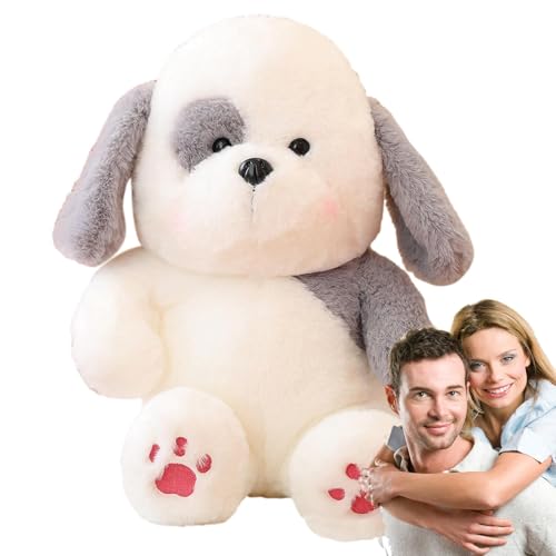 Fulenyi Plüschtier für Hunde, Puppenspielzeug für Hunde, Plüschtier für Hunde mit großen Ohren, gefülltes Tierkissen für das Esszimmer, Büro Fulenyi Plüschtier für Hunde, Puppenspielzeug für Hunde, Plüschtier für Hunde mit großen Ohren, gefülltes Tierkissen für das Esszimmer, Büro von Fulenyi