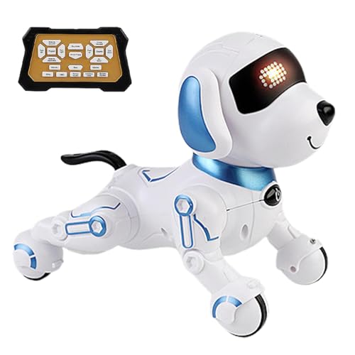 Fulenyi Roboter-Hund, Roboter-Hundespielzeug für Kinder, interaktiver Roboter-Hund, Roboter-Hund mit flexiblen Gliedmaßen für Geburtstage, von Fulenyi