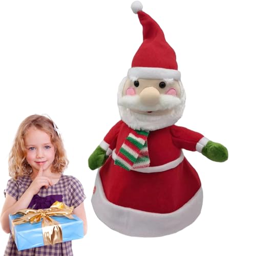 Fulenyi Schreibtisch-Plüschtier mit Weihnachtsmannmütze, Plüschtier mit Weihnachtsmannmütze, Heimdekoration für Familienfeiern, Partys Fulenyi Schreibtisch-Plüschtier mit Weihnachtsmannmütze, Plüschtier mit Weihnachtsmannmütze, Heimdekoration für Familienfeiern, Partys von Fulenyi
