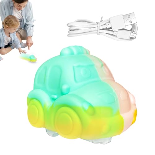 Fulenyi Silikonspielzeug für Auto, Spielzeugauto aus Silikon, Spielzeugauto mit rollender Blasenkugel | Belohnungen für Klassenzimmer für Mädchen und Jungen ab 3 Jahren von Fulenyi