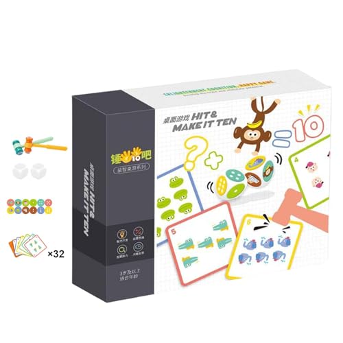Fulenyi Zehn Mathematik-Spielzeug, mathematisches Spielzeug, Mathematik-Spielzeug, Mathematik-Spielzeug, Arithmetik-Summenspielzeug für Kinder, kreatives Lernwerkzeug für Kinder Fulenyi Zehn Mathematik-Spielzeug, mathematisches Spielzeug, Mathematik-Spielzeug, Mathematik-Spielzeug, Arithmetik-Summenspielzeug für Kinder, kreatives Lernwerkzeug für Kinder von Fulenyi