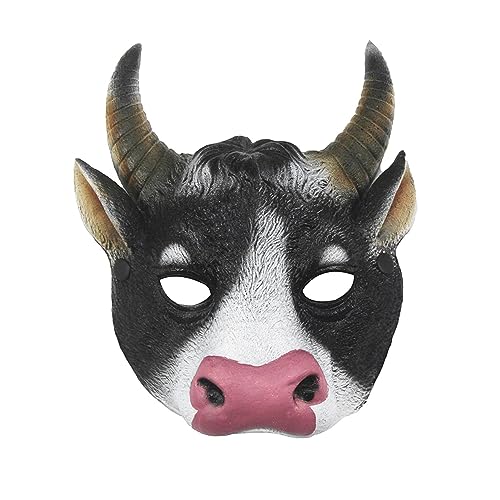 Halloween-Kostüm, , Maske, Tierkopf, Kuh Halloween-Kostüm, , Maske, Tierkopf, Kuh von Fulenyi