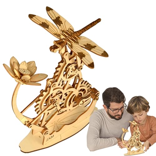 Holzpuzzle für Kinder, Holzpuzzle für Erwachsene, zum Sammeln, Libellen-Set, mechanisches Modell, mit 158 Teilen, Puzzle Holzpuzzle für Kinder, Holzpuzzle für Erwachsene, zum Sammeln, Libellen-Set, mechanisches Modell, mit 158 Teilen, Puzzle von Fulenyi