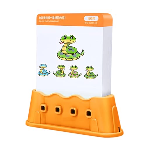 Lernkarten für Kinder, Logikspiele für Kinder, kreative Lernkarten für Kleinkinder | Lustige Logikspiele für Kleinkinder | Spielzeug von Fulenyi