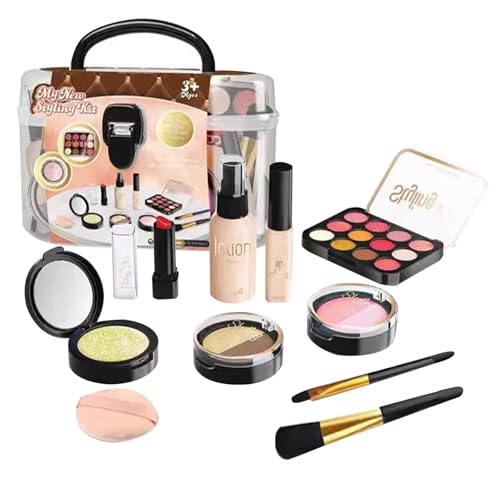Make-up-Set für Mädchen, Make-up-Set | Make-up-Set für kleine Mädchen | Make-up-Eitelkeiten, perfektes Weihnachtsspielzeug, Prinzessin, Make-up-Spielzeug, Geburtstagsspiel Make-up-Set für Mädchen, Make-up-Set | Make-up-Set für kleine Mädchen | Make-up-Eitelkeiten, perfektes Weihnachtsspielzeug, Prinzessin, Make-up-Spielzeug, Geburtstagsspiel von Fulenyi