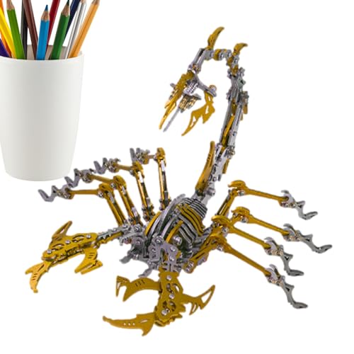 Metallpuzzle für Erwachsene, Metallpuzzle für Erwachsene, DIY-Modellbausatz und Puzzlespielzeug, Modellbau-Kits, Schreibtischdekoration, von Fulenyi
