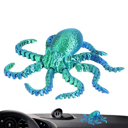 Oktopus mit Fidget-Druck, Oktopus, Tierfigur, zum Stressabbau, bewegliche Tiefwasser-Actionfigur, kreative DIY-Dekoration, Oktopus-Spielzeug Oktopus mit Fidget-Druck, Oktopus, Tierfigur, zum Stressabbau, bewegliche Tiefwasser-Actionfigur, kreative DIY-Dekoration, Oktopus-Spielzeug von Fulenyi