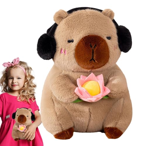 Plüsch-Karpincho, Gefüllter Köcher | Niedliches Karpinch-Plüschtier - Kescher 25 cm / 9,8 Zoll mit Lotus-Plüschpuppe, Plüsch und lustiges Plüschtier für Wohnzimmer von Fulenyi