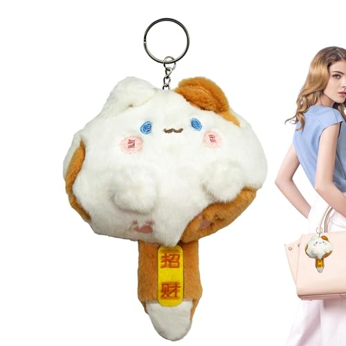 Plüschpuppen, Plüschpuppe, Cartoon-Taschen-Anhänger, Schlüsselanhänger für Kinder, niedliches Plüschspielzeug für Glück, Cartoon-Puppe von Fulenyi