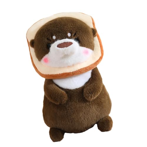 Plüschspielzeug, Lutra-Plüschpuppe, Lutra-Spielzeugpuppe, Cartoon, 30 cm und entzückendes Lutra Plushie Kissen, kuschelige Puppe von Fulenyi