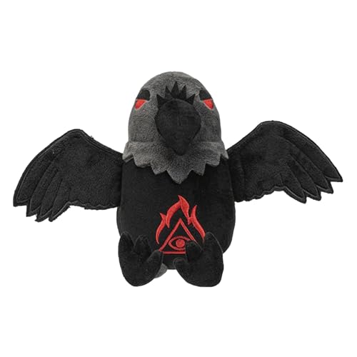 Plüschtier Krähe, Plüschtier, Krähe, Cartoon-Spielzeug, Halloween-Dekoration, realistische Plüschpuppe, Krähenvogel, Spielzeug Plüschtier Krähe, Plüschtier, Krähe, Cartoon-Spielzeug, Halloween-Dekoration, realistische Plüschpuppe, Krähenvogel, Spielzeug von Fulenyi