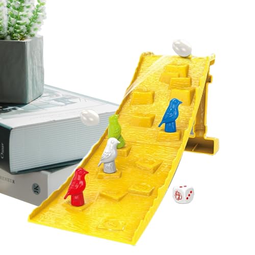 Rampen-Set für Eier, Rampen-Set für Vögel, Spieltisch mit Cartoon-Würfeln, interaktive Vogelrampe – Strategisches Denkspiel Rampen-Set für Eier, Rampen-Set für Vögel, Spieltisch mit Cartoon-Würfeln, interaktive Vogelrampe – Strategisches Denkspiel von Fulenyi