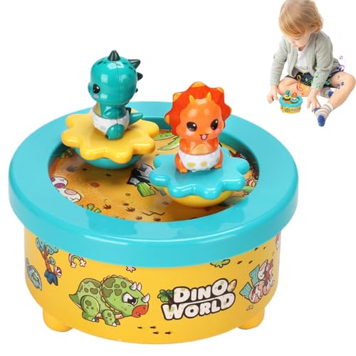 Spieluhr, Dekoration für Musikbox, drehbare Dinosaurier-Spieluhr mit Seilen, Octave Harmony, drehbare Box für Tanz, intelligentes Musikspielzeug, Dekoration Spieluhr, Dekoration für Musikbox, drehbare Dinosaurier-Spieluhr mit Seilen, Octave Harmony, drehbare Box für Tanz, intelligentes Musikspielzeug, Dekoration von Fulenyi