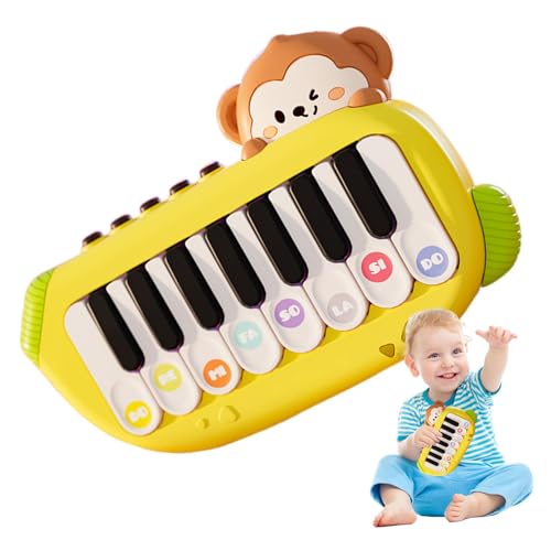 Taschenklavier, kleines Klavier, elektronisches Klavier, Affe, für Kinder, Tastatur, Musik, Bildungsinstrument, Klavier, Spielzeug für Kinder von 3 bis 5 Jahren Taschenklavier, kleines Klavier, elektronisches Klavier, Affe, für Kinder, Tastatur, Musik, Bildungsinstrument, Klavier, Spielzeug für Kinder von 3 bis 5 Jahren von Fulenyi