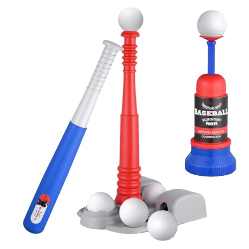 Teeball-Set für Kinder, Teeball-Set für Kleinkinder, Baseball-Set für Kinder von 3 bis 5 Jahren, Spiele im Freien, Spielzeug Teeball-Set für Kinder, Teeball-Set für Kleinkinder, Baseball-Set für Kinder von 3 bis 5 Jahren, Spiele im Freien, Spielzeug von Fulenyi