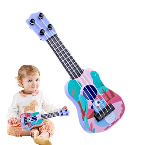 Ukulele-Gitarre für Kinder, Ukulelenspielzeug für Kinder, pädagogisches Lerninstrument, 4-saitige Ukulele, Anti-Schock, für Anfänger, Kinder, Kinder Ukulele-Gitarre für Kinder, Ukulelenspielzeug für Kinder, pädagogisches Lerninstrument, 4-saitige Ukulele, Anti-Schock, für Anfänger, Kinder, Kinder von Fulenyi