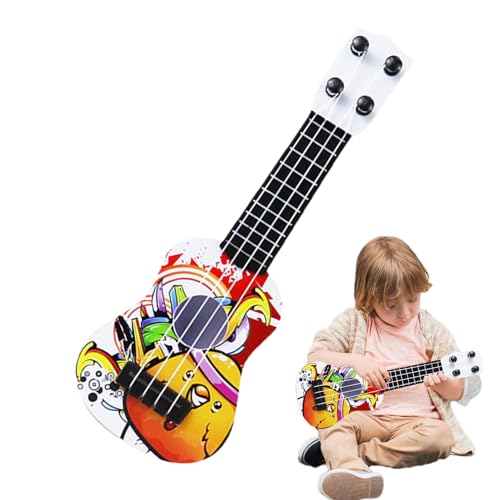 Ukulele für Kinder, Anfänger, Ukulele für Kinder, 4 Saiten, Anti-Kollisions-Ukulele für Kinder, Spielzeug für Kinder, Kleinkinder, Musikerziehung im Vorschulalter Ukulele für Kinder, Anfänger, Ukulele für Kinder, 4 Saiten, Anti-Kollisions-Ukulele für Kinder, Spielzeug für Kinder, Kleinkinder, Musikerziehung im Vorschulalter von Fulenyi