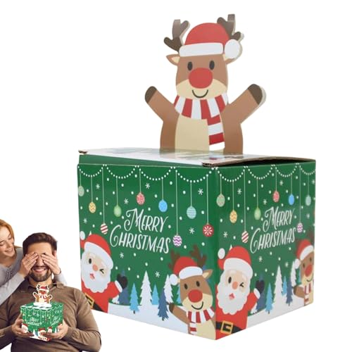 Weihnachtsgeldboxen, Geldhalter für Weihnachten, Papierbox für Weihnachtsmünzen, mit Box für Bargeld am Feiertag, Süßigkeitenbox Weihnachtsgeldboxen, Geldhalter für Weihnachten, Papierbox für Weihnachtsmünzen, mit Box für Bargeld am Feiertag, Süßigkeitenbox von Fulenyi