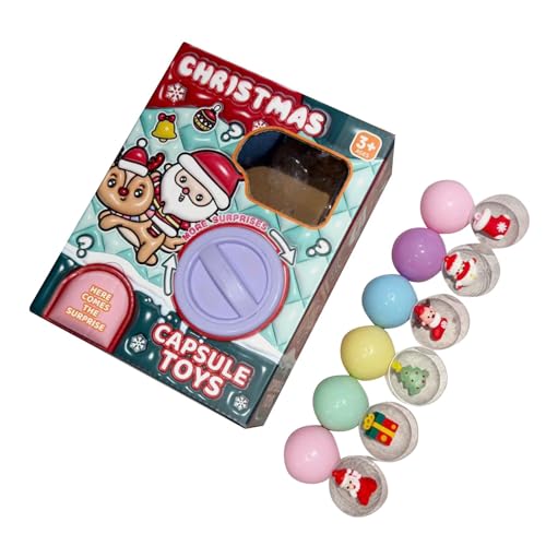 Wiederverwendbares Gashapon-Gerät, Verkaufsautomat für Kinder, wiederverwendbares Eierspielzeug für Kinder, tragbares Spielzeug für Weihnachtsautomaten Wiederverwendbares Gashapon-Gerät, Verkaufsautomat für Kinder, wiederverwendbares Eierspielzeug für Kinder, tragbares Spielzeug für Weihnachtsautomaten von Fulenyi