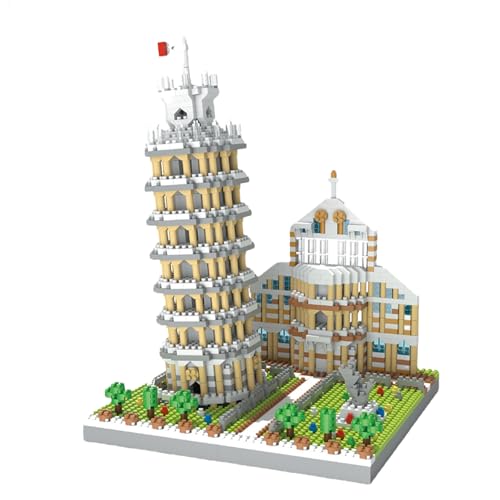 Fuleying Schiefer Turm von Pisa Mini Mikro Baustein Bausatz, 1700 Teile, Architektur-Modell Klemmbausteine für berühmte Wahrzeichen, Mint-Lernspielzeug, Sammlerstück für Zuhause und Büro Fuleying Schiefer Turm von Pisa Mini Mikro Baustein Bausatz, 1700 Teile, Architektur-Modell Klemmbausteine für berühmte Wahrzeichen, Mint-Lernspielzeug, Sammlerstück für Zuhause und Büro von Fuleying