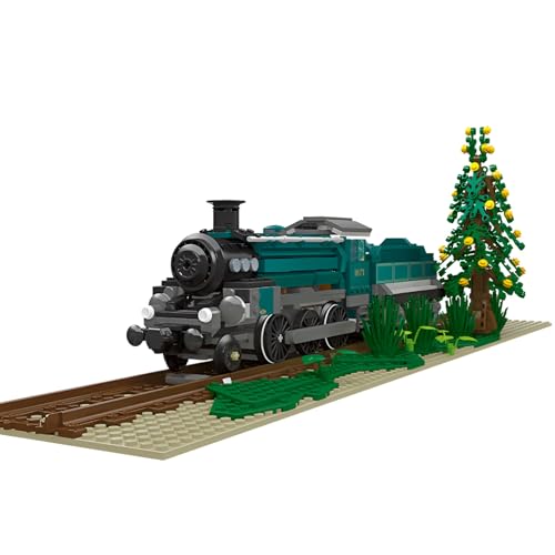 Fuleying Technik City Dampflok Bausteine Bausatz, 1031 PCS Retro BR01 Dampf Lokomotive Klemmbausteine, Dampf Güterzug Spielzeug, Stadtgüterzug Modell mit Gleis Set für Erwachsene Fuleying Technik City Dampflok Bausteine Bausatz, 1031 PCS Retro BR01 Dampf Lokomotive Klemmbausteine, Dampf Güterzug Spielzeug, Stadtgüterzug Modell mit Gleis Set für Erwachsene von Fuleying