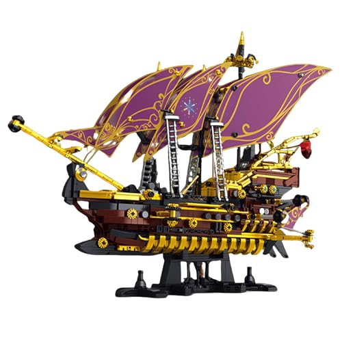 Fuleying Zukünftiges Piratenschiff Modell Bausteine Bausatz, 2284 Stück MOC Großes Segelboot Klemmbausteine, Sammlung Montage Spielzeug Geschenk für Jugendliche und Erwachsene Fuleying Zukünftiges Piratenschiff Modell Bausteine Bausatz, 2284 Stück MOC Großes Segelboot Klemmbausteine, Sammlung Montage Spielzeug Geschenk für Jugendliche und Erwachsene von Fuleying
