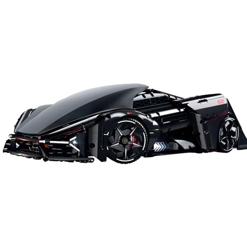Super Auto Bausteine Bausatz, 1:8 Maßstab Sportwagen Klemmbausteine für Erwachsene zum Bauen, Konzept-Rennwagen Modell Spielzeug, Heim & Büro Dekoration, Geschenk für Kinder und Erwachsene(2884 Stück) Super Auto Bausteine Bausatz, 1:8 Maßstab Sportwagen Klemmbausteine für Erwachsene zum Bauen, Konzept-Rennwagen Modell Spielzeug, Heim & Büro Dekoration, Geschenk für Kinder und Erwachsene(2884 Stück) von Fuleying