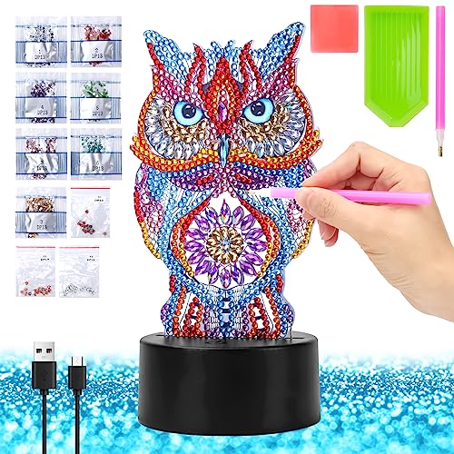 Fullove Basteln Mädchen 6 7 8 9 Jahre Geschenk, Kreativset Diamond Painting Kinder 5-12 Jahre Mädchen Mosaik Bastelset Kinder Mädchen Geschenkideen 5 6 7 Jahre Eule Geschenk Mädchen Geburtstag Fullove Basteln Mädchen 6 7 8 9 Jahre Geschenk, Kreativset Diamond Painting Kinder 5-12 Jahre Mädchen Mosaik Bastelset Kinder Mädchen Geschenkideen 5 6 7 Jahre Eule Geschenk Mädchen Geburtstag von Fullove